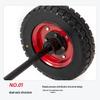 16-inch Solid Rubber Tires for Electric Tricycle and Construction Handcart