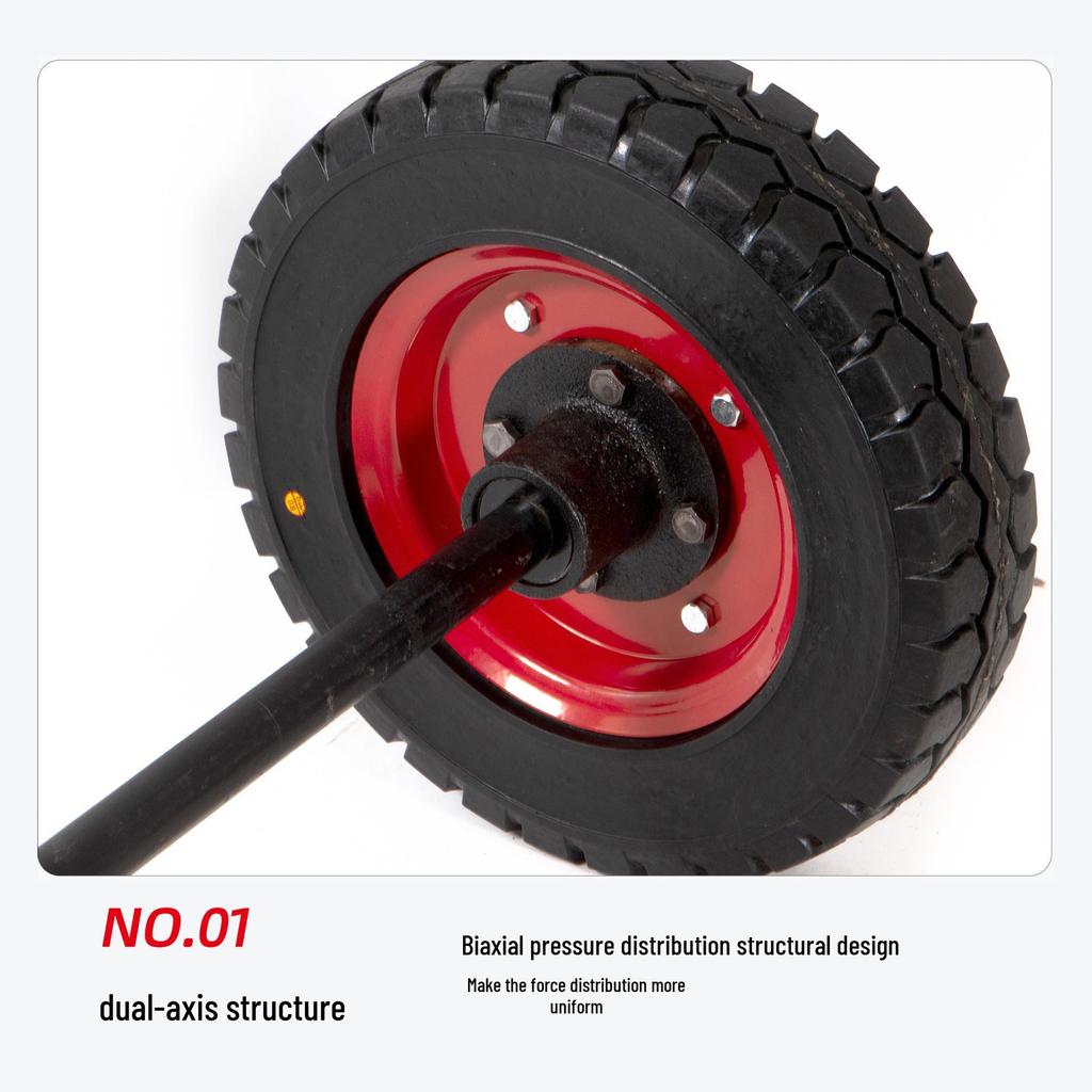 16-inch Solid Rubber Tires for Electric Tricycle and Construction Handcart