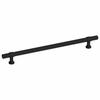 Furniture Handles 5 Pcs Black 192 Mm Stainless Steel