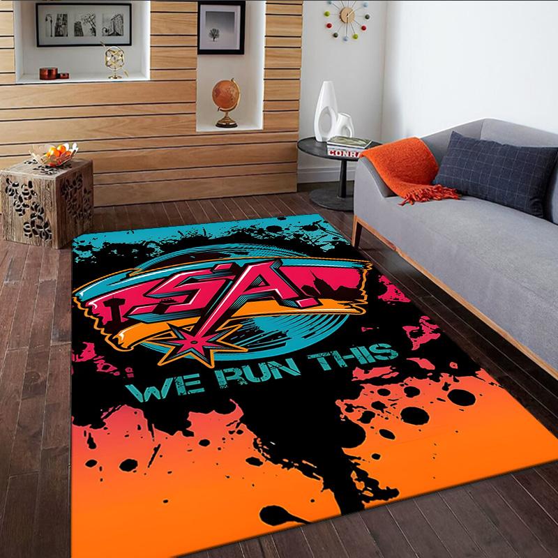 San Antonio Logo  Carpet, Kitchen Rugs, Yoga Mat, Non-Slip Mats, Rug for Bathroom, Living Room Bedroom, Camping Rugs Christmas Gift