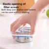 30/100PC Sink Filter Screen Elastic Band Opening Disposable Household Kitchen Sewage Anti Blocking Garbage Filtration Kitchen