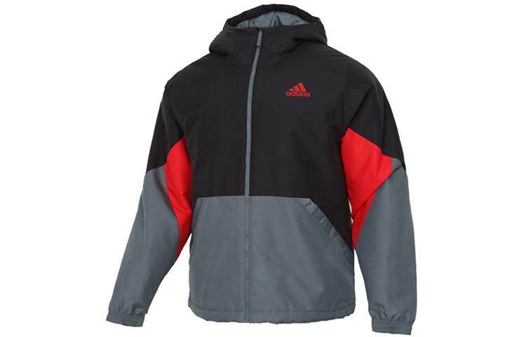 Adidas Puffer Jacket Men s Red Black GJ8379 S