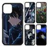 Anime Fushiguro Megumi Jujutsu Kaisen Phone Case For Iphone 11 12 13 14 15 Pro Max 17 16 Plus Hard PC+TPU Back Cover