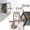 New 10/50pcs 86 Type Wall Sock Bottom Box Repair Screw Tools Wall Switch Fixed Support Rod Adjustment Socks Box Electrical Ss