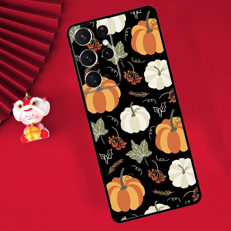 Autumn Pumpkins Case For Samsung Galaxy S26 S25 S24 Ultra S21 S20 S22 S23 Ultra S10 Plus S25 FE Cover Funda