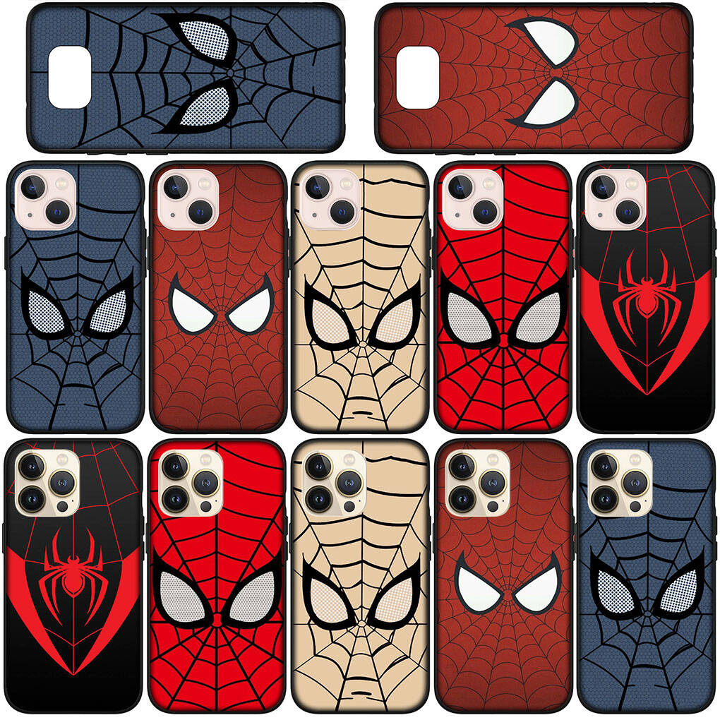 Case for Samsung Galaxy S25 S23 S22 S24 Ultra FE A05 A06 A15 A16 A36 A37 A35 A54 A55 A56 A57 A25 A26 A53 A17 Cartoon Spiderman Marvel Spider Man Cover