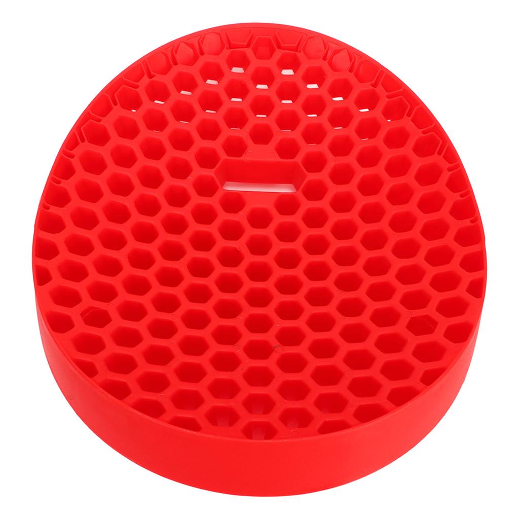 Car Wash Bucket Insert Red Effective Multifunctional Rugged Car Wash Washboard Insert for Sediment
