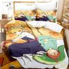 3D Kawaii Girl Miss Kobayashi's Dragon Maid Bedding Set Anime three-piece Set Adult Kid Bedroom Duvet Cover Sets Home Textiles