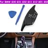 LHD G30 G31 G32 G11 G12 G01 G02 Painel da Manopla de Câmbio de Carro Tampa de Acabamento do Botão de Marcha Adesivo M Sport Para BMW 5 6GT 7 X3 X4 2016-