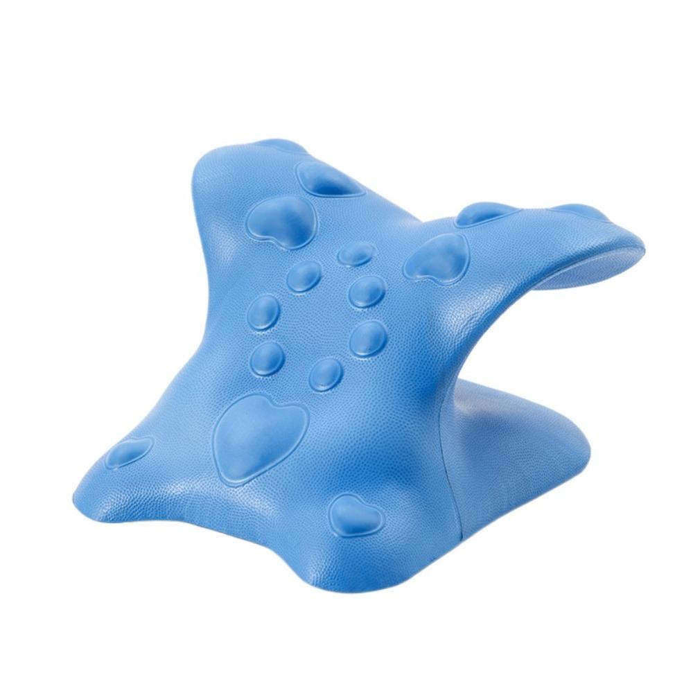 C-shaped Neck Stretcher Pillow Pain Relief Magnetic Massage Pillow Spine Support Muscle Relax Cervical Pillow TMJ Relief