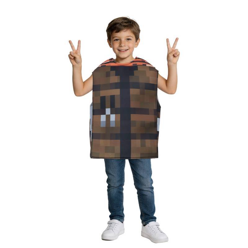 Minecraft Hell Gate Cosplay Costume For Kids With Soft Fabric And Performance Suit