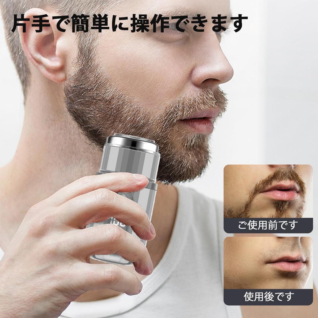 New LYBHDM Super Powerful Compact Electric Rotary Close IPX7 Portable Shaver for Business Keep In the Birthday Gift for [2025 Motor] Shaver, 6-Blade