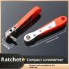 1Pcs Mini Socket Wrench Ratchet Fast Ratchet Wrench Multi-Functional Ratchet Screwdriver Diy Repair Hand Tools