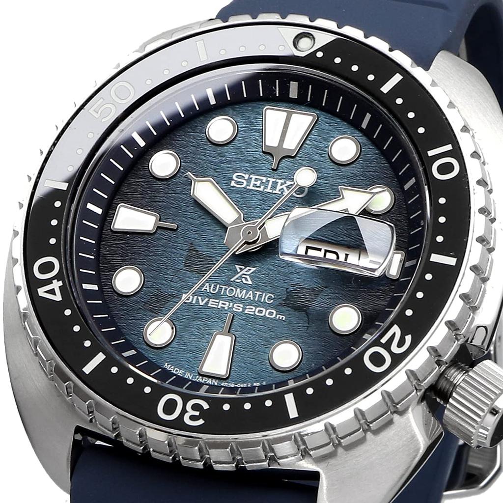 Seiko PROSPEX Mechanical Automatic Made In Save the Ocean Special Edition Turtle 200m Watch with Sapphire Overseas Model Watch, Japan, Diver's Diver's