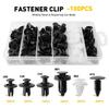 Parts Car Body Plastic Bumper Fender Tool Trim Retainer Fastener Clips Kit 100Pc