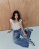 INSEOWL Necklace Two-Way Blouse - White