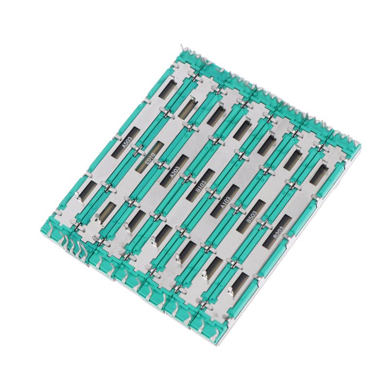 Slide Potentiometer Double Linear 10K Potentiometer Potentiometer Resistor B103 10K Ohm