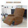 Split Style Recliner Cover Relax Polar Fleece All-inclusive  Chair Cover Lounger Couch Sofa Slipcovers Armchair Covers