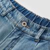 Semir Women's Loose Wide-Leg Denim Jeans with Half-Elastic Waist