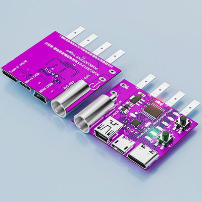 Protocolo de Carga Rápida Tipo-C Pd3.1 Medidor de Voltaje Engañador de 4 Hilos Herramienta de Envejecimiento de Cargador de 140W Para Probador de Carga Dl24