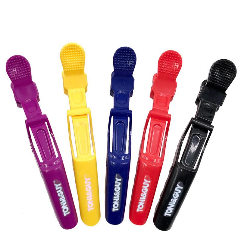 Barbershop Hairdressing Alligator Clips for Dyeing, Cutting, and Curling Bangs