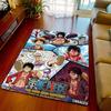 One Piece Anime Theme Carpet Rug Floor Mat Soft Surface Non Slip Base for Living Room Bedroom -QJY