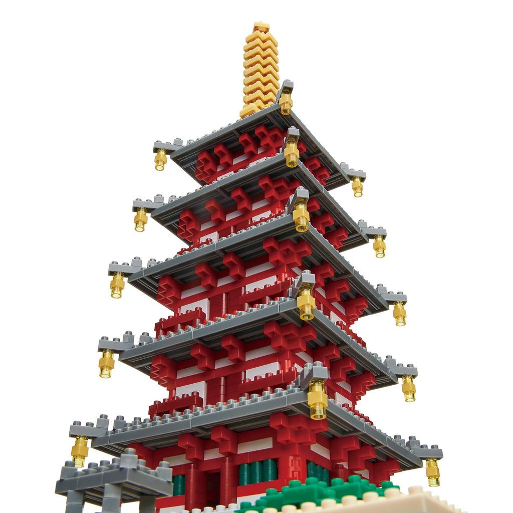 Kawada Nanoblock Pagoda Deluxe Edition Five-storied NB-031