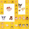 Adorable Sanrio Metal Cartoon Rabbit Melody Kulomi Brooch For Student Bags