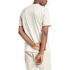adidas T Shirts Men's Ecru Crew Neck Moderate JJ3696