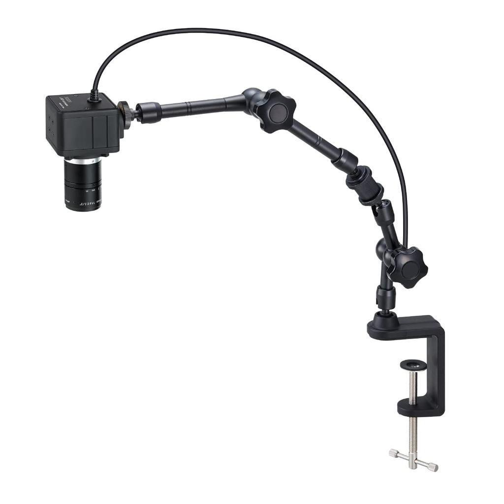 HOZAN USB Output Microscope with Magnification and Flexible Arm 3.8-12x L-KIT516