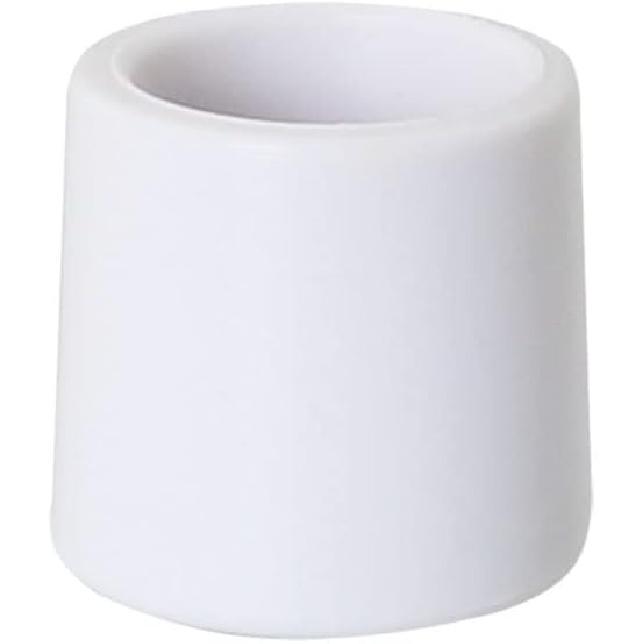 Door Stop Bumper Tips DGBRSM 8pcs White 0.4 Inch Door Rubber Stop Bumper Replacement Stopper Tips Caps Protect Doors & Wall Household Door Stopper