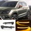 Dynamic LED Turn Signal Blinker for Seat Ateca 5D 2016 2017 2018 2019 2020 2021 FR Car Side Mirror Indicator Light Tarraco