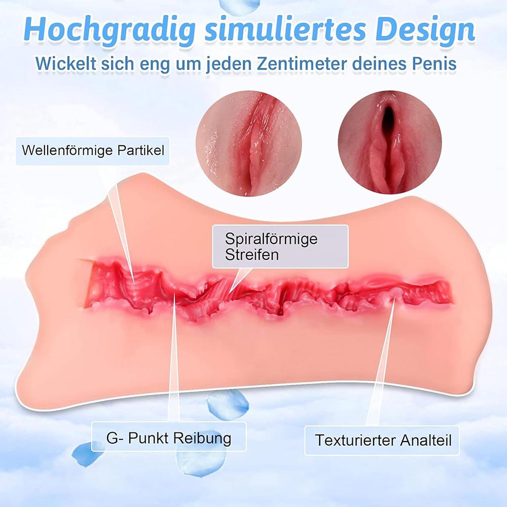 Mužský masturbační pohár Erotický sex shop Umělá vagina Anální 3D realistická vagina Pocket Pussy Sexuální hračky pro dospělé pro muže Masturbace