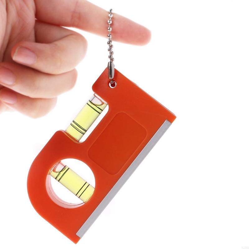 Level Bubble Spirit Level Ruler Mini Spirit Level with Strong Magnets Gauges Directions Water Level