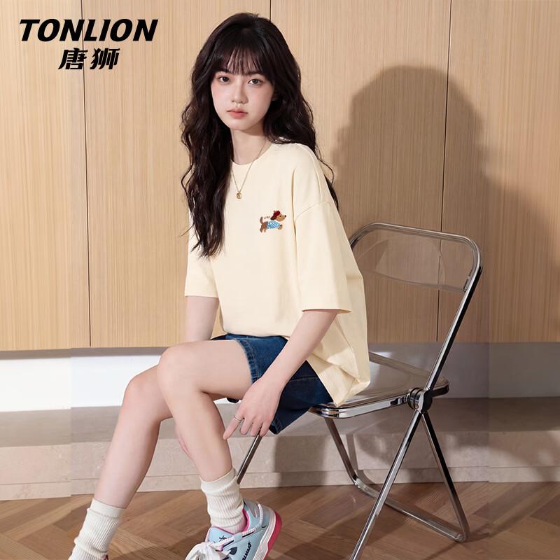 TonLion Women s Casual Cotton Top XL