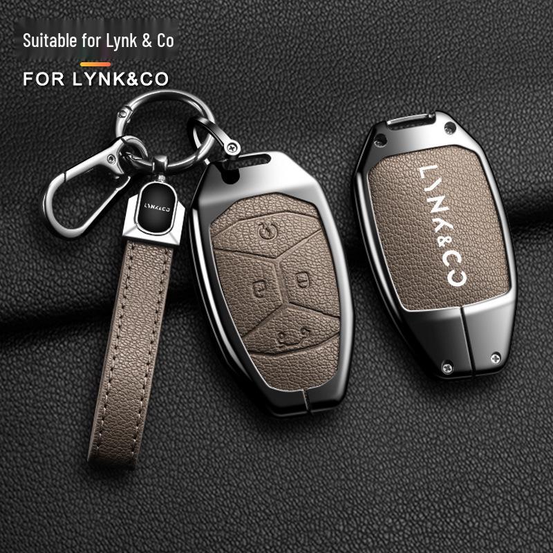Lynk & Co 03 Key Case for 2021 Model 01, 02, 05, 06/01PHEV - Men's Special Edition Car Bag Shell Buckle.