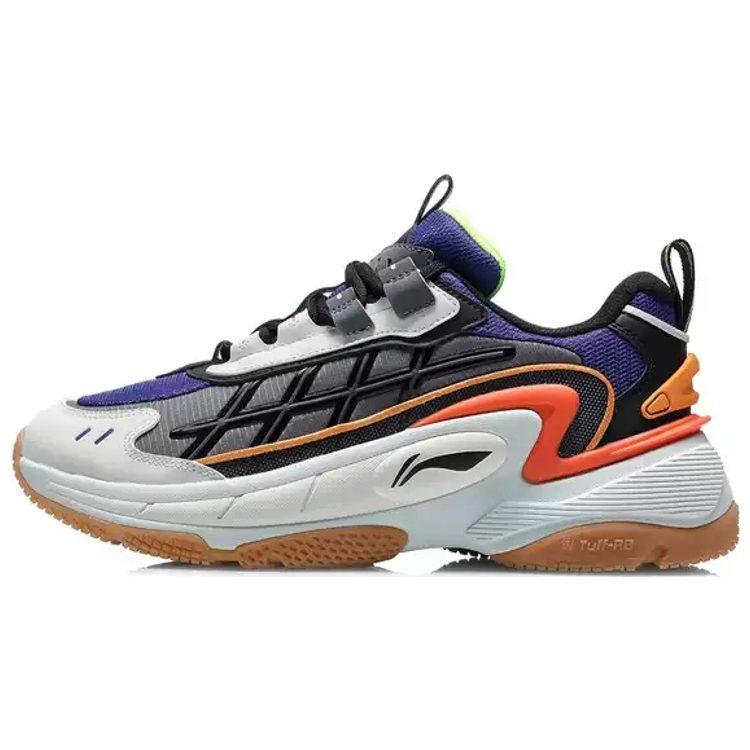 Li Ning Nebula Cushioning Slip Resistant Abrasion Resistant Cushioning Slip Resistant Abrasion Resistant Low top AGCR005-1