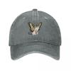 Eastern Tiger Swallowtail Butterfly Cat Baseball Cap Trucker Hat Derby Hat Golf Hat Genuine Women Hats Unisexs