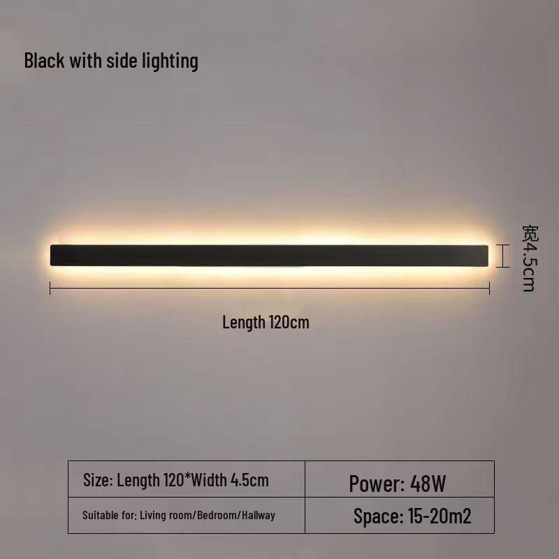 Modern Minimalist Wall Lamp for Bedroom, Living Room, or Hallway