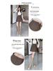 High Waist PU Leather A-Line Midi Skirt - Autumn/Winter Collection, Anti-Exposure, Slimming, Frosted Matte Finish with Zipper