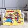 DR Slump Arale Chan Anime Printed Blanket Children's Warm Blanket Soft and Comfortable Blanket Home Travel Blanket