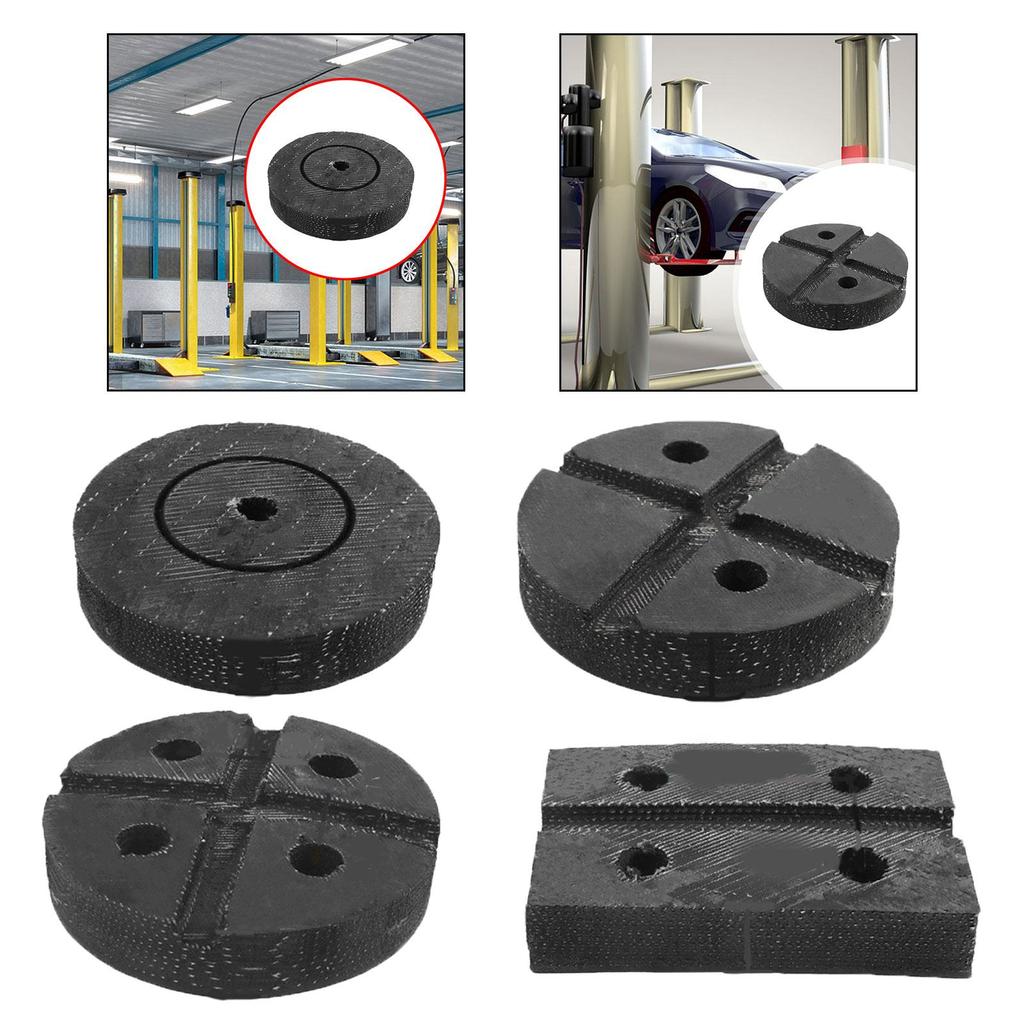 Car Lift Rubber Pad Lift Arm Pad High Performance Sturdy Solid Anti Slip Car Lifting Pad Car Lift Accessory for Auto