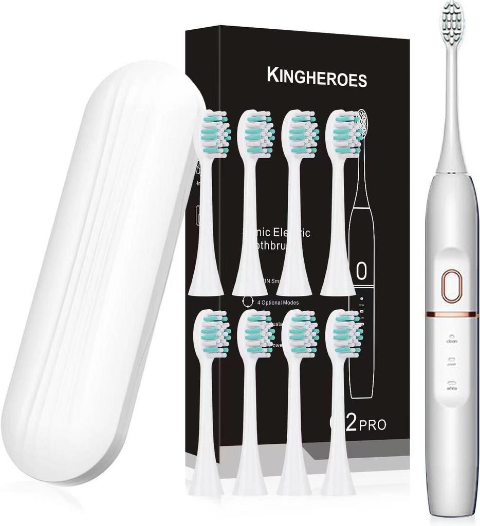 Advanced Ultrasonic Electric Toothbrush: Soft Bristles, Rechargeable, Ideal for Home and Travel, Perfect Adult Gift