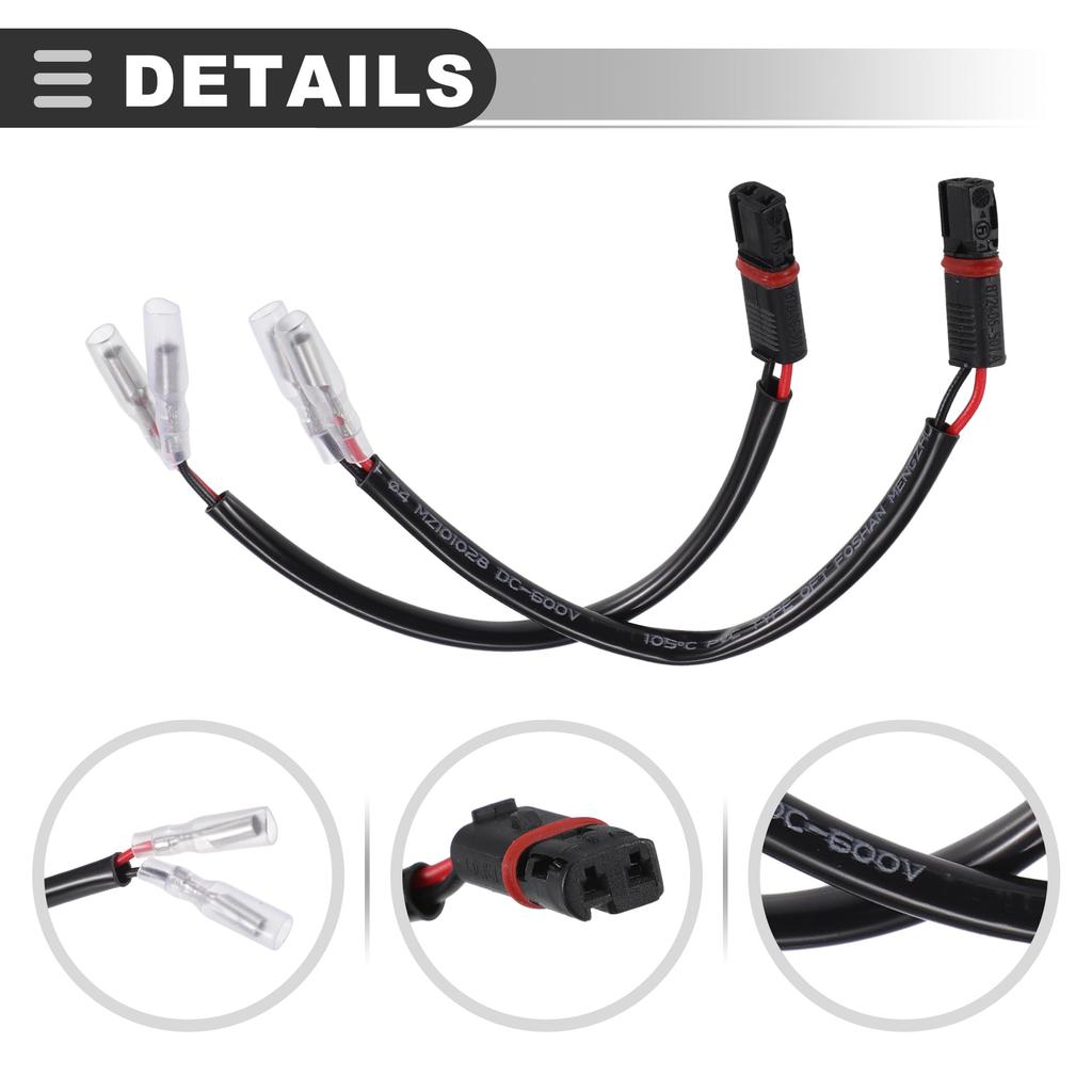 Motoforti Turn Signal Wiring Adapter Compatible with BMW S1000 XR