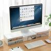 Transparent Computer Monitor Stand Riser Bracket With Storage Drawer PC Screen Holder Laptop Desktop Organizer For Charger Mouse