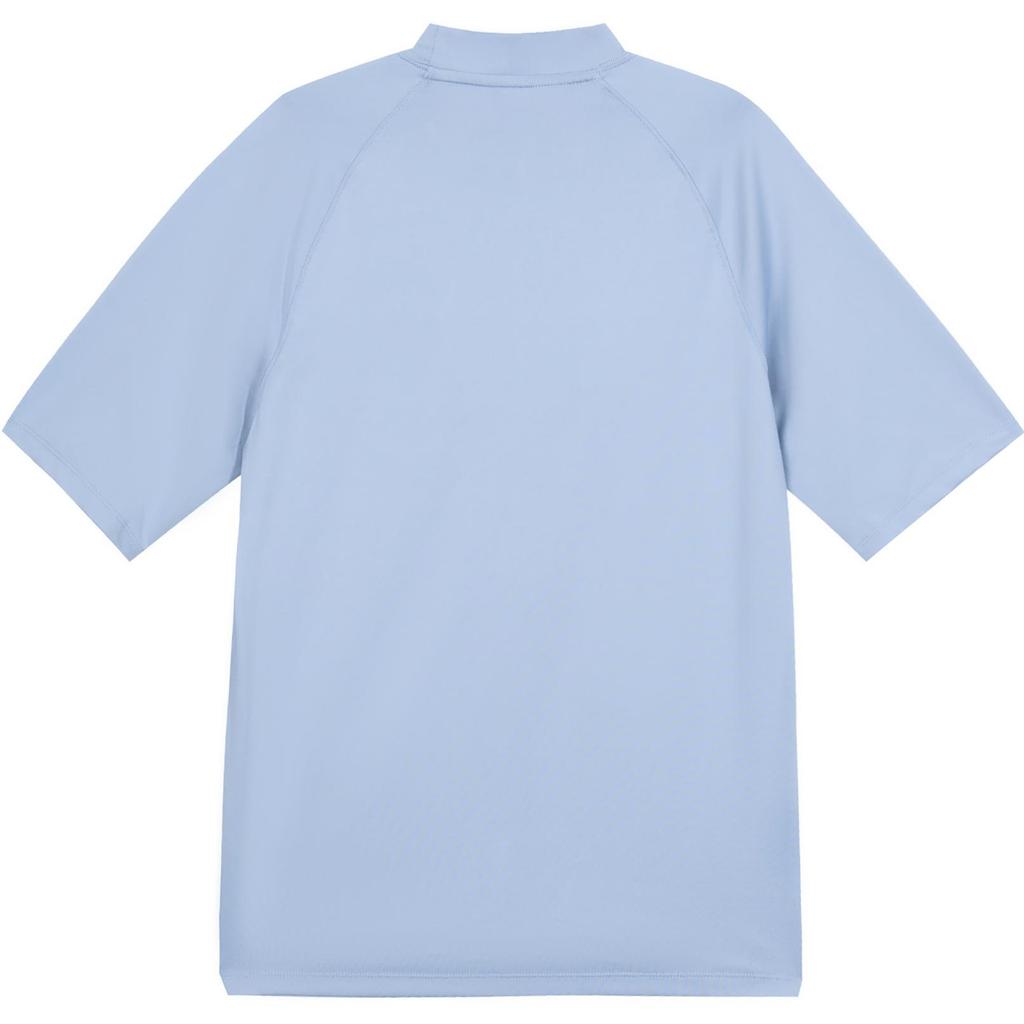 Jordan Solid Color Logo Sun Protection Quick Dry Golf Short Sleeve Raglan T-Shirt Unisex Tops Blue Gray FD1400-436