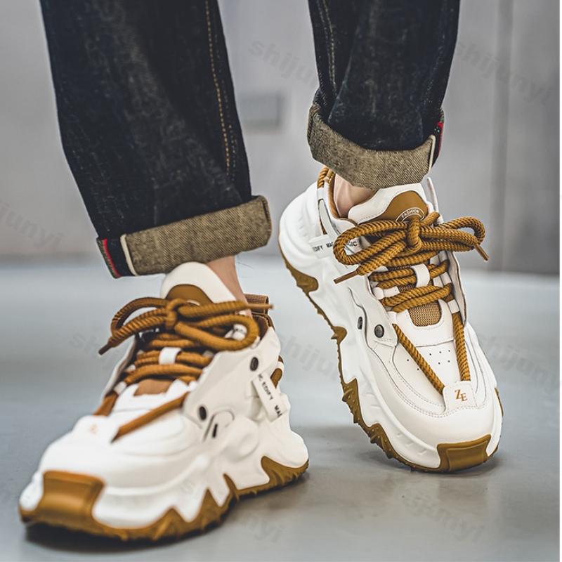 Fashion Men Casual Shoes High-quality Comfortable Outdoor Sneakers Breathable Training Shoe Non-Slip Wear-Resistant Platform Sneakers