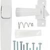 Weatherproof Door Push Button Latch Non-locking Push Button Latch Handle Door Latch  Garage