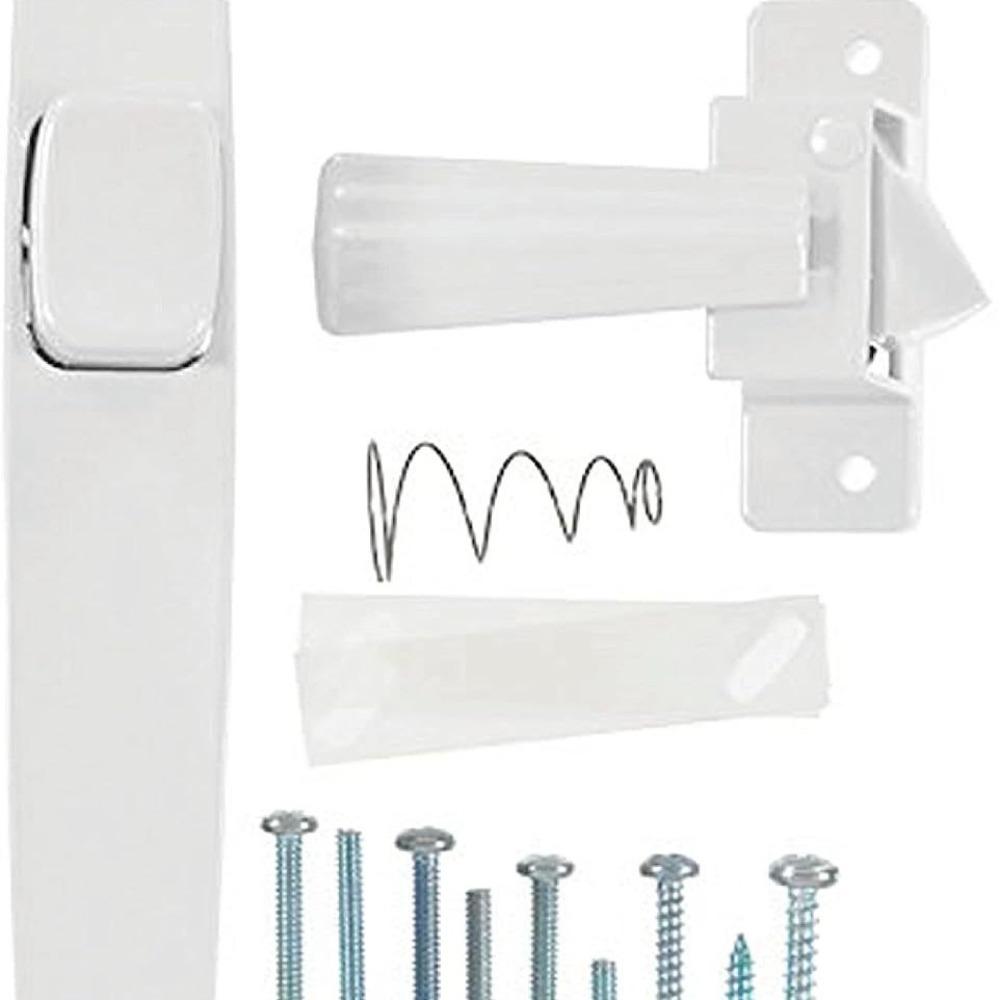 Weatherproof Door Push Button Latch Non-locking Push Button Latch Handle Door Latch Garage