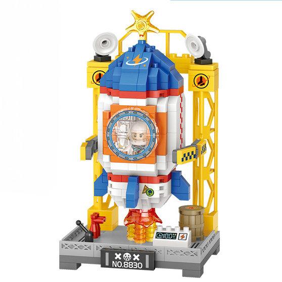 House Building Blocks Household Appliance Dessert Store Street View Snack Children's Toys Boys Girls Gifts Compatible With